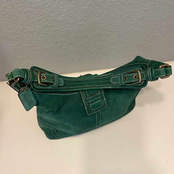 Coach purse, suede and sexy! Great night out option - Picture 3 of 6